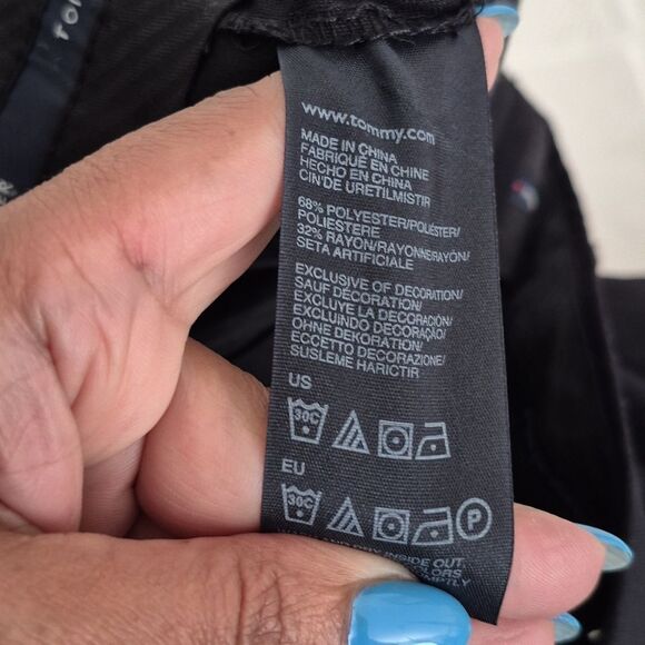Tommy Hilfiger Classic Black Dress Pants - Picture 5 of 16